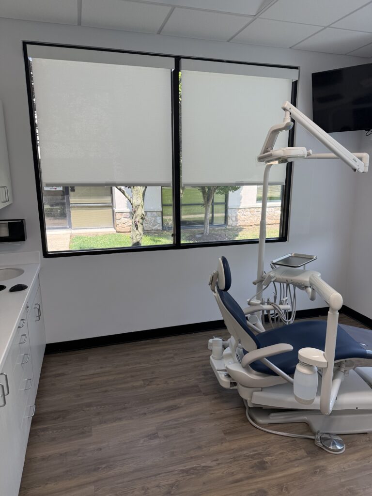 commercial interiror shades medical office